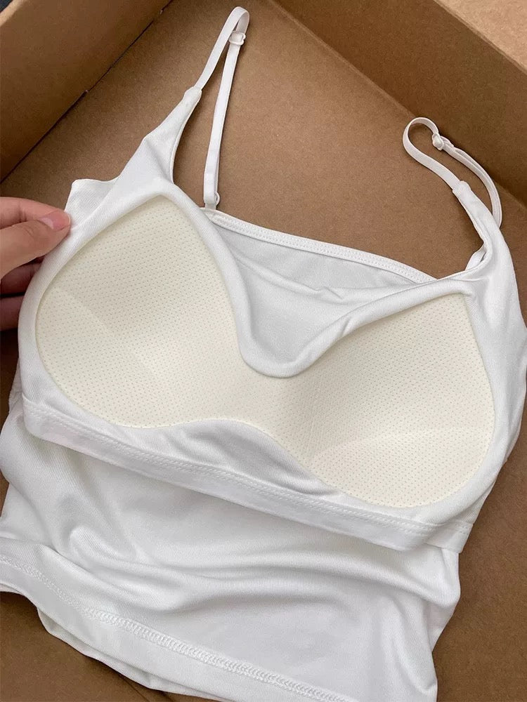 Greece Glow Built-In Bra Top